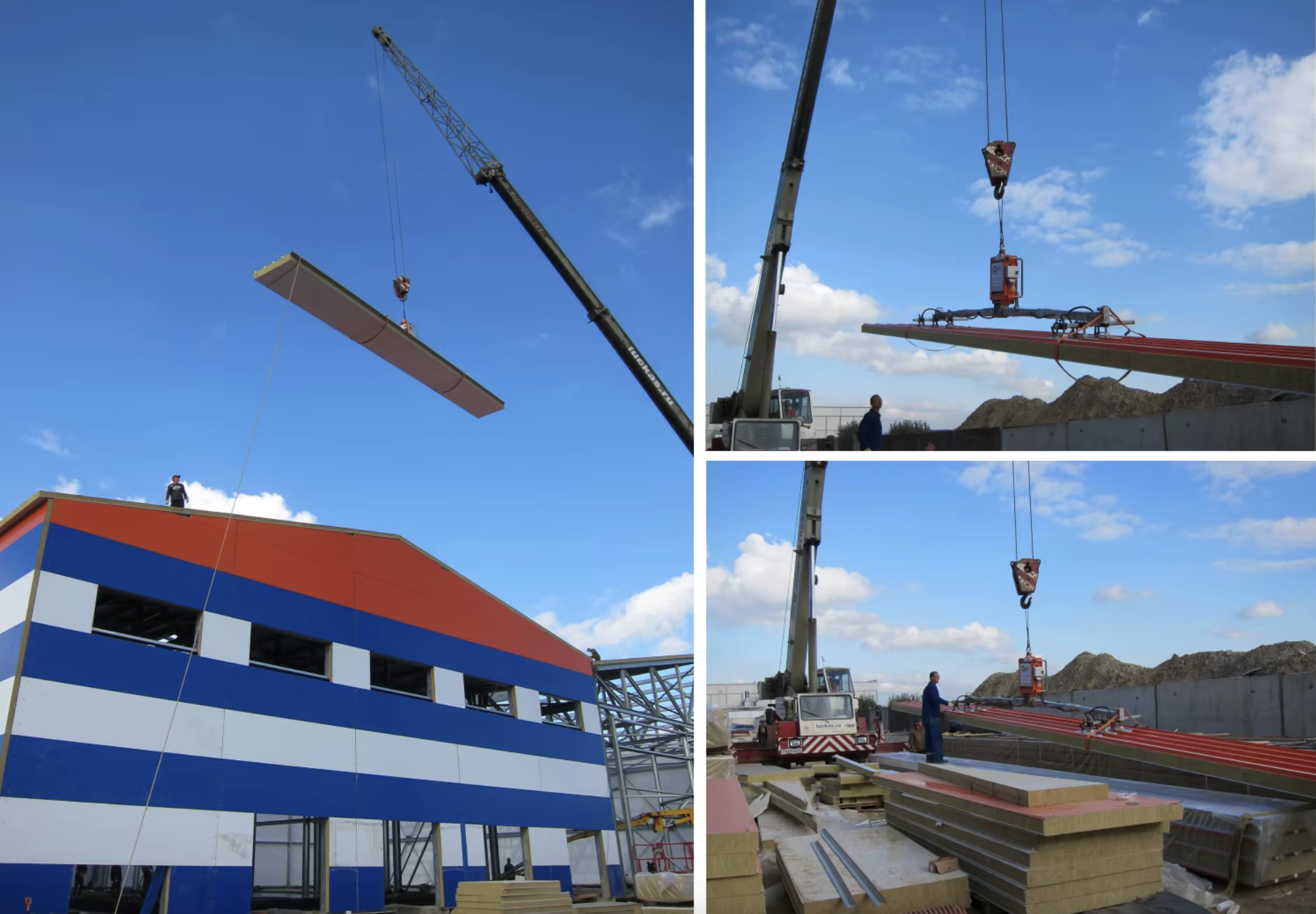 Сэндвич-панели кровельные